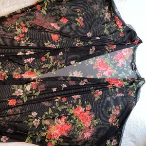 Cute Flowery Cardigan